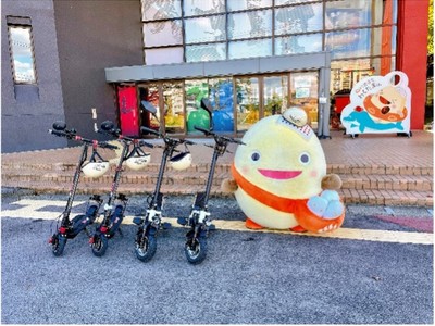 電動キックボード「Free Mile plus」が、和倉温泉にて散策ツアーの移動手段として採用