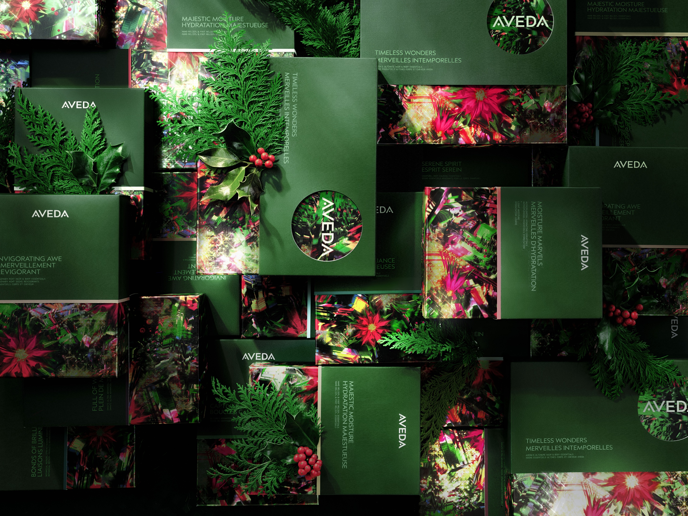 【アヴェダ】2025年のホリデー コレクションのテーマは「Gems of the North (北の宝石たち)」