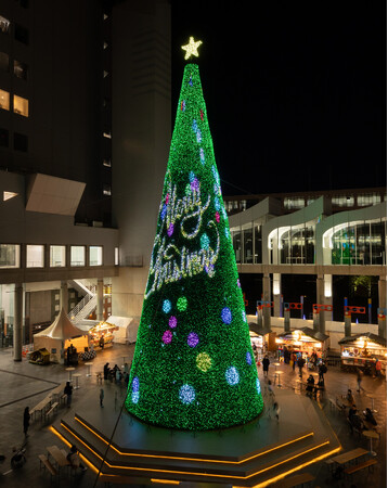 【11/22（金）・23（土）】「梅田スカイビルのシンボルツリー」点灯式のご案内 -UMEDA SKY BUILDING Christmas 2024 -