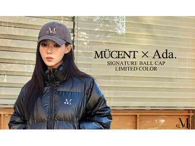 アパレルセレクトショップ「Ada.（エイダ）」にて、韓国人気ブランド「MUCENT（ムセント）」シグネチャーボールキャップの第ニ弾限定カラーを販売開始