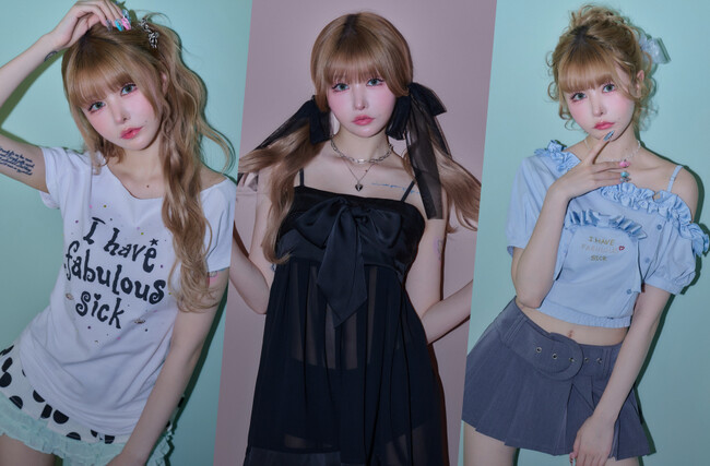 アパレルセレクトショップ「Ada.（エイダ）」にて、「戦慄かなの」がプロデュースするファッションブランド『Fab Sick』との限定コラボアイテムを販売開始