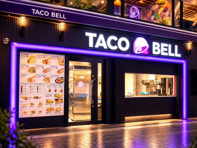 アメリカ発、世界で7,000店舗超のメキシカン・ファストフード「Taco Bell(タコベル)」道頓堀店 2026年9月25日(金)OPEN!!