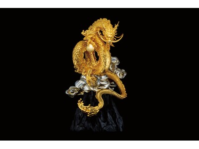 金価格高騰で注目！「大黄金展」が横浜高島屋で開催　金箔約3,000枚を使用した2m超の「黄金の龍」を特別展示