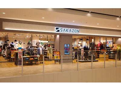 3L～9L大きいサイズの専門店「サカゼン イオンモールつくば店」が3/13(金)NEW OPEN