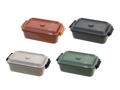 家族やカップルで使えるおしゃれで使いやすいランチボックスが2サイズで登場です!