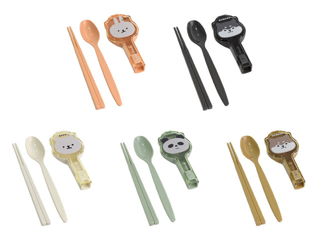 キャラクターに癒やされる♪おかおがキュートなランチカトラリーが登場!