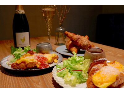 熱海の高級スイーツ店「十全十美」からこれまでにない一皿、「いくら×トリュフ×卵」のクロワッサンサンドを新発売