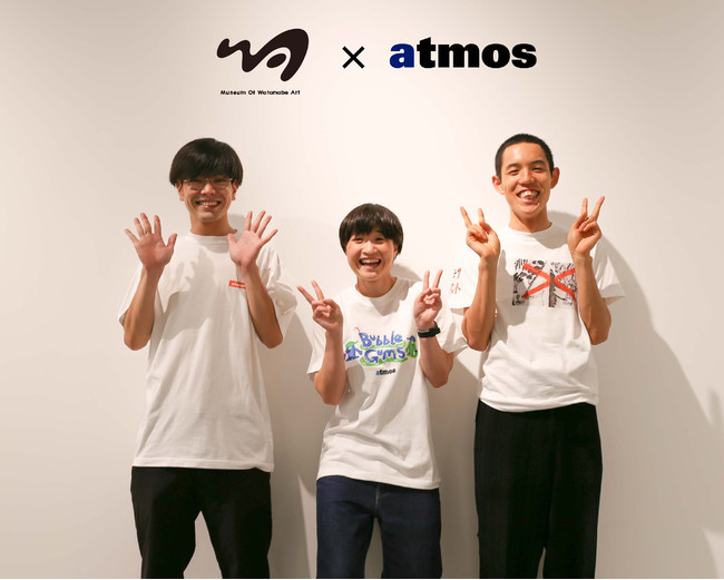 ワタナベアートプロジェクト × atmos」四千頭身都築を始め、才能溢れる