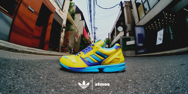 「atmos」と「adidas Originals」の名作別注シリーズ”ZX 8000”の10作目が登場
