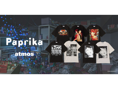 夢が現実を《浸食》するアニメ作品「パプリカ」の世界を「atmos」がアパレルコレクションとして展開