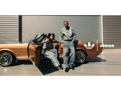 �uatmos�v����Ă���f�j���ōč\�z���ꂽ �uadidas Originals�v�̖���g���b�N�X�[�c�ʒ��삪�o�� 