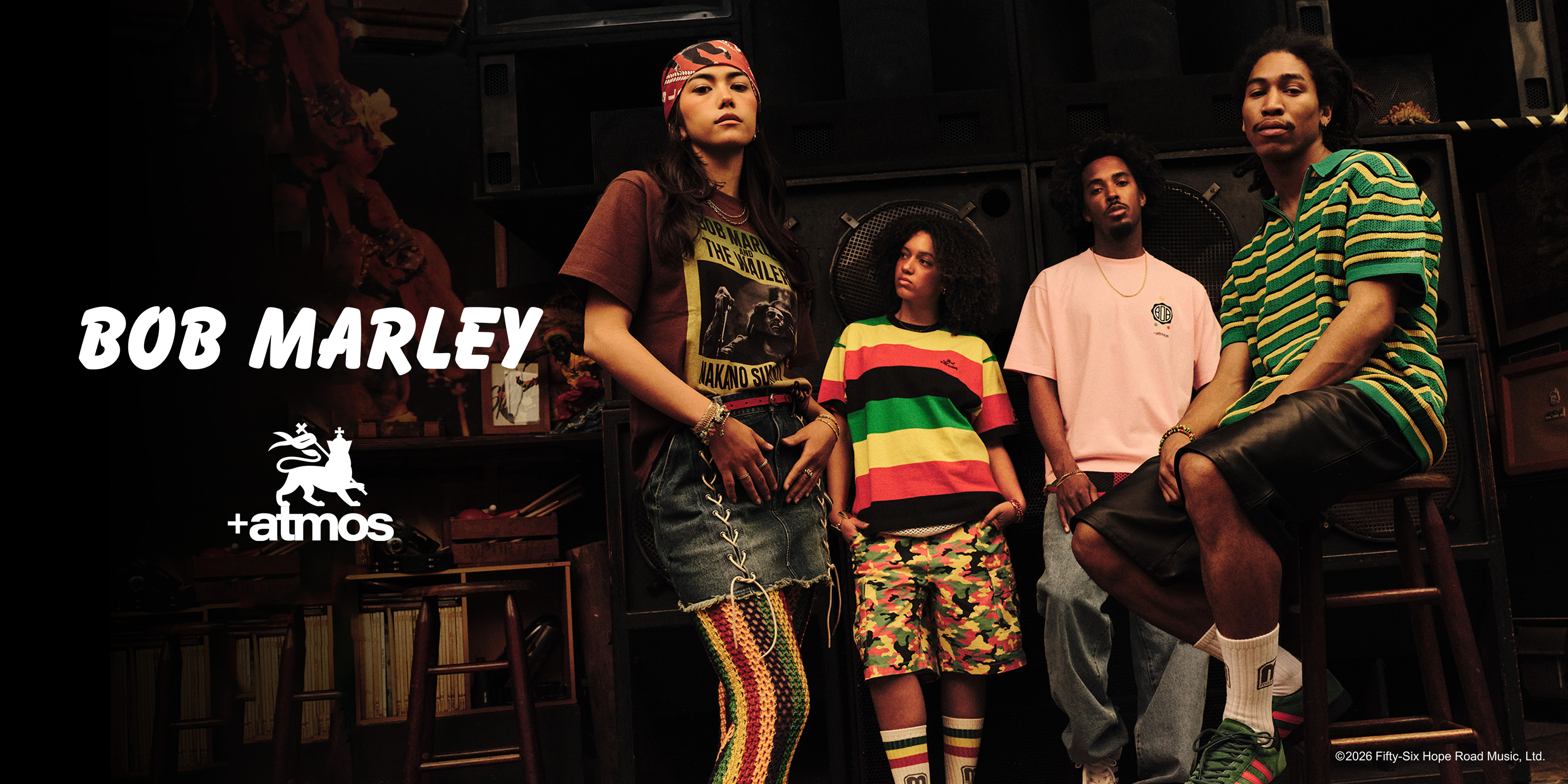 『atmos × Bob Marley』　Spring & Summer 20…