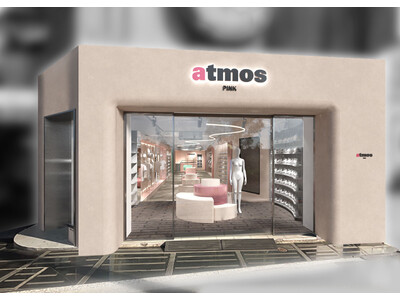 「atmos pink flagship Harajuku」店が2026年7月4日(土)に移転・リニューアルオープン