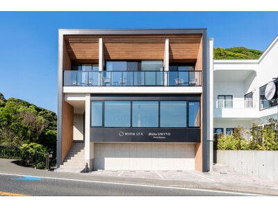 神奈川県横須賀市秋谷にある、UMITOが展開するサブスク型別荘「WITH SEA 秋谷 2nd」が1階のレストランとともについに開業