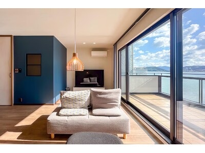 【WITH SEAシリーズ最大規模】10名まで泊まれる海沿いシェア別荘「WITH SEA 今宿2nd」が福岡市今宿に新たに開業。