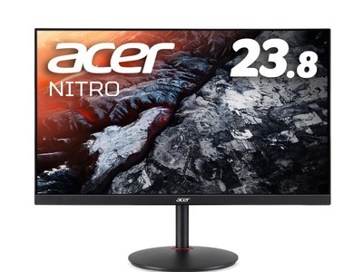 日本エイサー、ゲーミングブランドのNitroシリーズより応答速度0.5ms、リフレッシュレート165Hzの23.8型モニターを発売