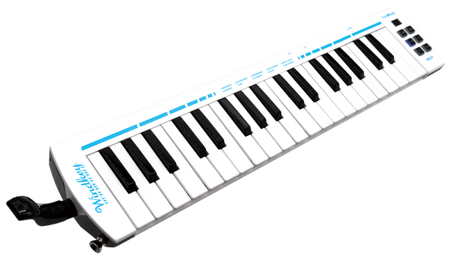 世界初の電子鍵盤ハーモニカ誕生！・Tahorng(タホーン)ウィンキーいろいろな音色を楽しめて、ヘッドホンで夜でも練習できる。　　　電子鍵盤ハーモニカWINDKEY ウィンキー　品番：WK37