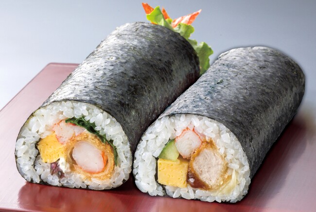 あなたはどっち派？さぼてん自慢のヒレかつ、プリプリの海老フライ！「ごちかつ恵方巻」を2月3日（火）数量限定で販売