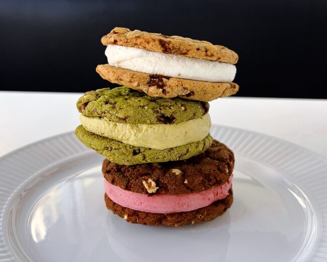 【PARIYA DELICATESSEN】大人が楽しむ新作スイーツ「パリヤクッキーサンドジェラート」3種を3月27日（金）から恵比寿店限定で販売開始