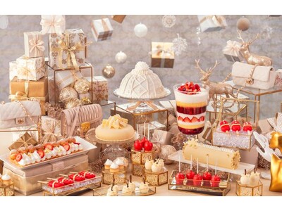 ヒルトン福岡シーホーク 心躍るホリデーシーズンのショーウインドーをイメージしたスイーツビュッフェ「クリスマス・ショーウインドー」を11月3日（金・祝）から開催