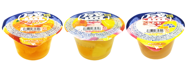 『ゼリーの時間』でお馴染みの純和食品から新ブランド『盛』シリーズが登場！