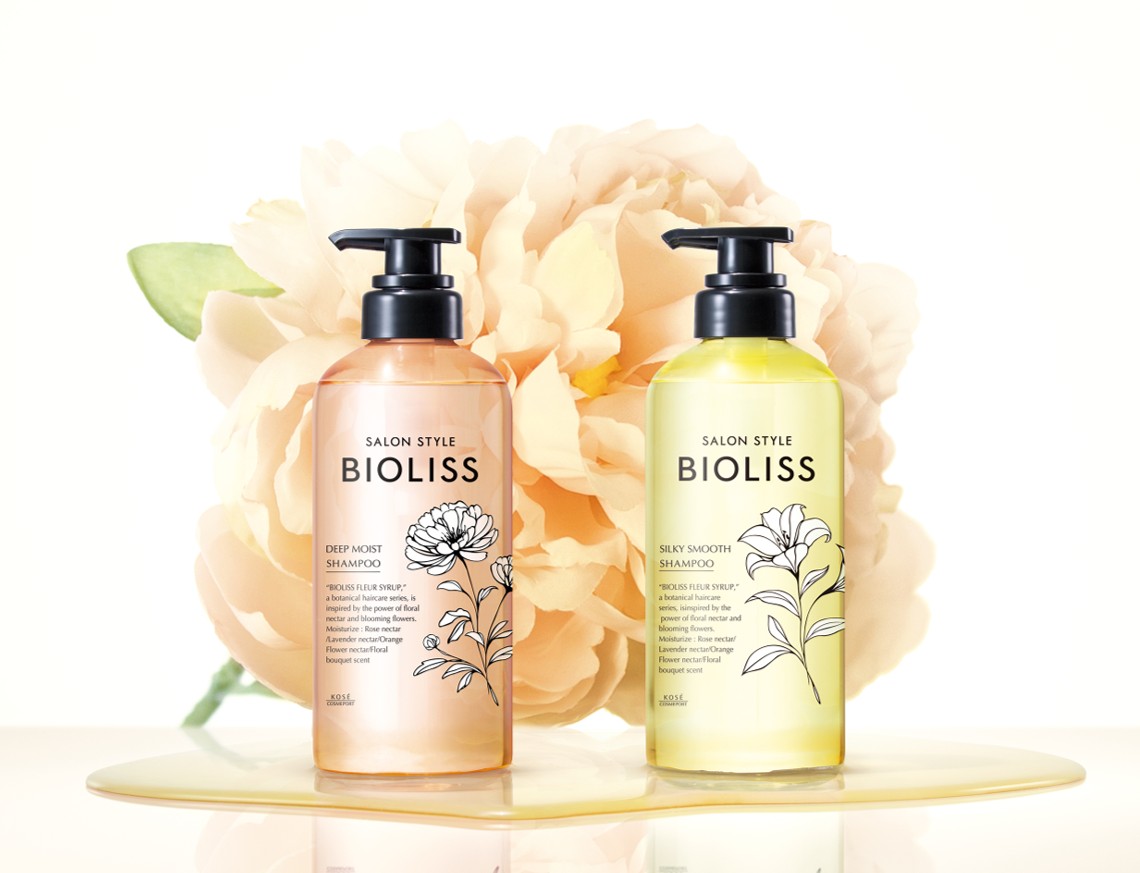 花々の力で髪本来のしなやかさを引き出す新『ビオリス』を3月19日より順次発売
