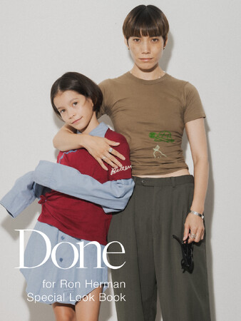 「Done for Ron Herman Kids」Ron Herman Kidsとのスペシャルコレクションを発売