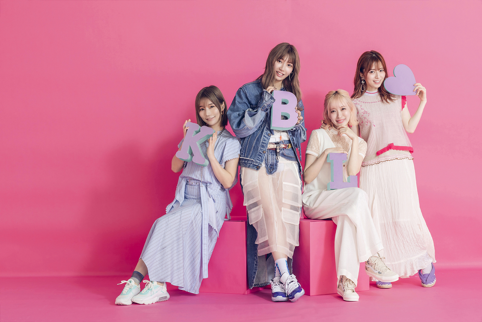今年バンド結成10周年を迎える人気ガールズバンドSILENT SIRENがエステサロンKBLのイメージモデルに就任！