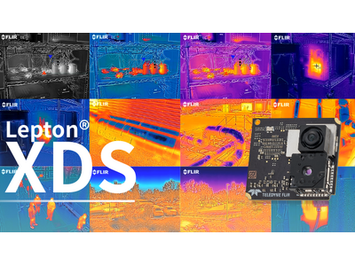 Teledyne FLIR�ЁA�g���F���E���ʐ��̍����M�摜�h����������}�C�N���T�C�Y���{�ԊO���f���A���J�������W���[���uLepton(R) XDS�v�����W�J�J�n
