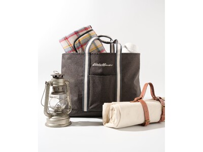 【Eddie Bauer (エディー・バウアー)】数量限定「グロサリートート」がもらえるスプリングノベル...