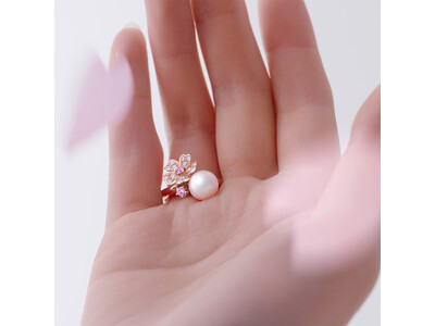 春の装いに彩りを添える新作ジュエリーが登場3月12日（木）からミキモト銀座4丁目本店にて「SAKURA WEEK」開催