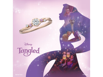 ディズニー・アニメーション『Tangled』ラプンツェルブライダルコレクション ❁2月14日～❁期間・数量限定発売開始！