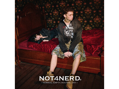 韓国発「NOT4NERD(ノットフォーナード)」が渋谷PARCOに初登場。グランジムード漂う限定POPUPを開催