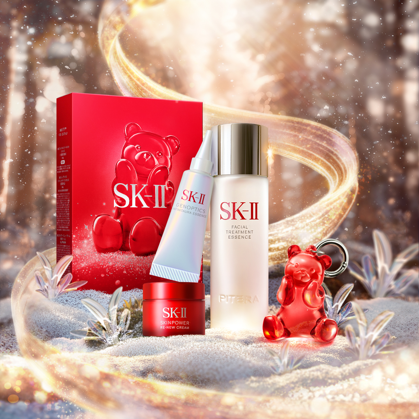 【SK-II】この冬、SK-IIがお届けする「 広がるクリアな素肌の贈り物」