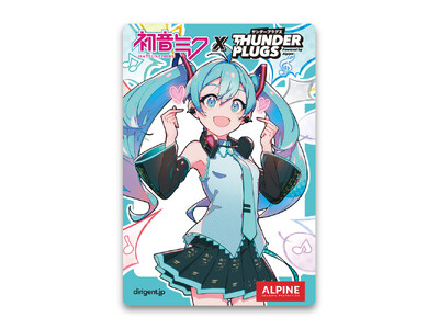 Thunderplugs初音ミクコラボモデル発売