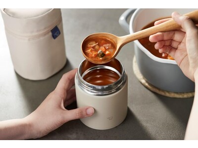 スープジャー使用者が求める「お手入れ性」と「保温効力」を解決する　ステンレススープジャー（SW-KA型）...