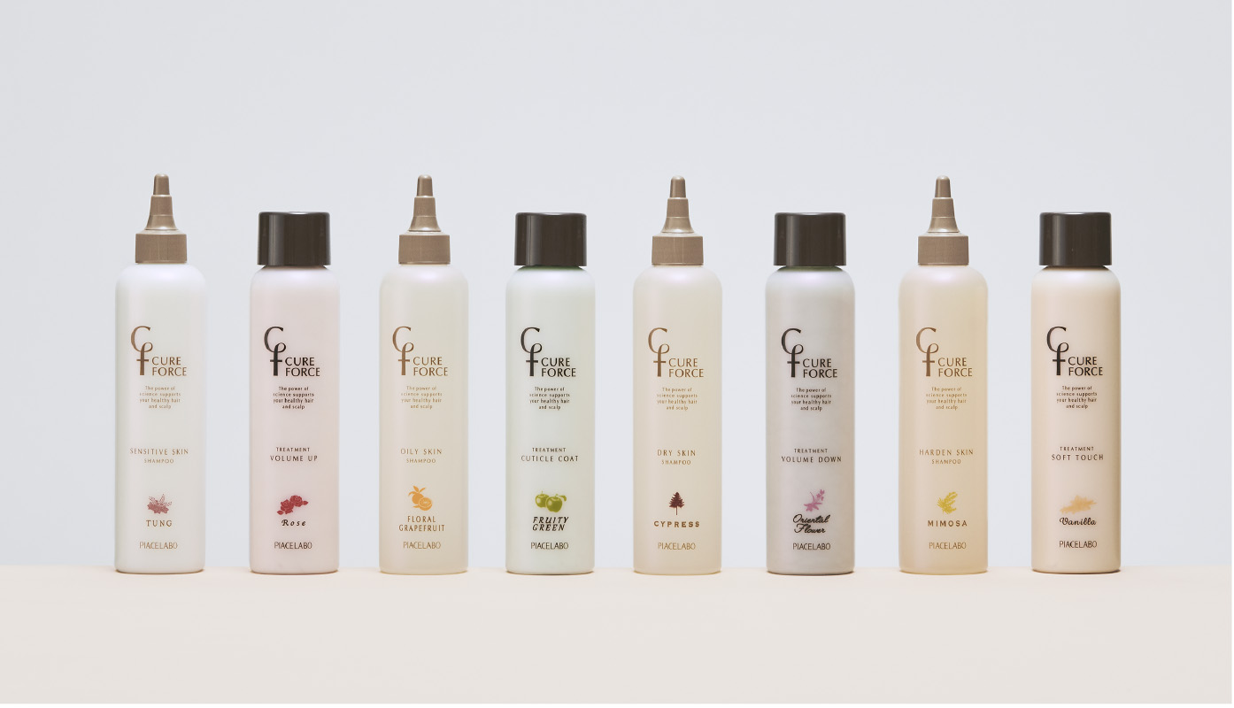 【2019年10月1日】マンダムのグループ会社ピアセラボから、ヘアサロン専売のスカルプケアブランド「キュアフォース」誕生！商品からサービスまでのトータルプログラムで、美容師とお客様の絆づくりにお役立ち