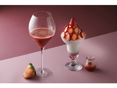 コートヤード・バイ・マリオット 新大阪ステーション 華やかな春は“いちご”とともに。3種のいちごのカクテルを発売