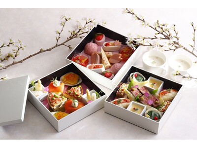 【東京マリオットホテル】桜の名所・御殿山で麗らかな春を堪能する「GOTENYAMA SAKURA BOX...
