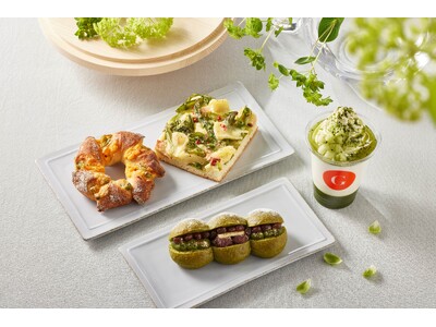 都内に4店舗を展開するアーバンテイストなカフェ「ジージーコー」で、春の商品「こもれび - 若葉を愛でる ...