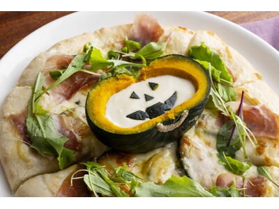 【軽井沢マリオットホテル】「Halloween(ハロウィン) Jack(ジャック)-o'(オ)-Lantern(ランタン) Pizza(ピザ)」発売