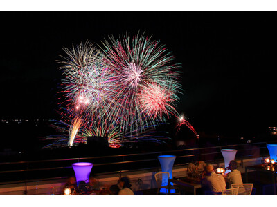 【南紀白浜マリオットホテル】絶景のオープンテラスで花火鑑賞と特別ディナーを楽しむ「HANABI Night Terrace 2025」を開催