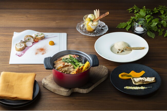 【コートヤード・バイ・マリオット 白馬】“白馬の紅葉”をテーマに、まるで絵画のような白馬村の秋を味わうコース　「Shinshu Blessings Dinner -Autumn-」を発売