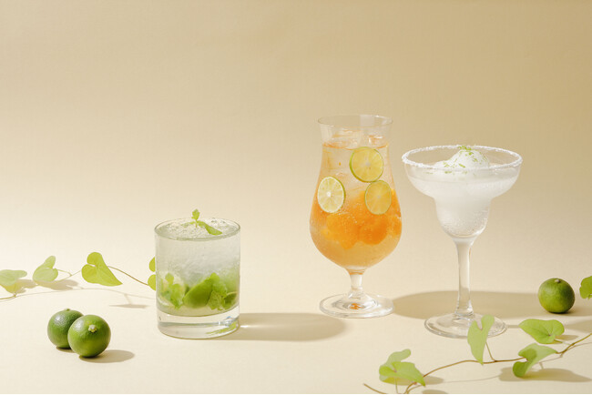南紀白浜マリオットホテル 青みかんをホテルスタッフが摘果と収穫、サステナブルなカクテル「和歌山有田の青みかんカクテル」を発売