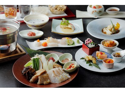 【南紀白浜マリオットホテル】南紀白浜の恵みと薬膳が織りなす癒しと温もりの饗宴「季節の和会席～冬～」を発売
