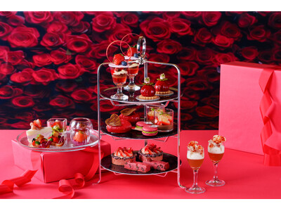 仙台市の農業家集団Punks Farmerが手掛けるいちごを、赤いスイーツで『Afternoon Tea -Strawberry Red-』【ウェスティンホテル仙台】