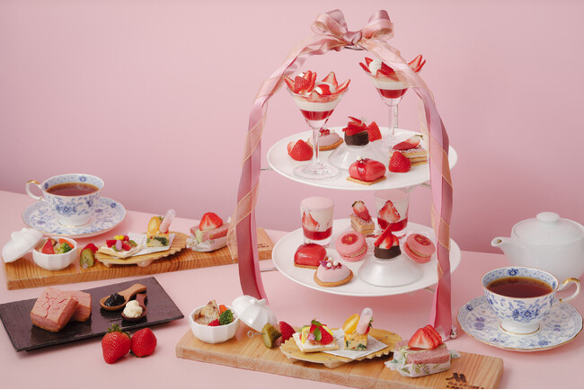 琵琶湖マリオットホテル　いちごと風味豊かなチョコレートが織りなすアフタヌーンティー「Strawberry Afternoon Tea」を発売