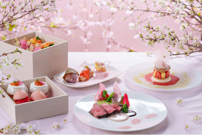 高層階からの景色とともに、桜色に心ときめく期間限定ハイティー「SAKURA High Tea」【ウェスティンホテル仙台】