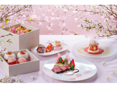 高層階からの景色とともに、桜色に心ときめく期間限定ハイティー「SAKURA High Tea」【ウェスティンホテル仙台】
