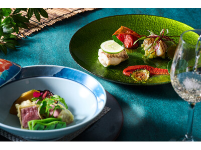 【ホテルラフォーレ修善寺】伊豆の涼を味わう、彩り豊かな夏ディナー和洋コース「極-KIWAMI-」を発売